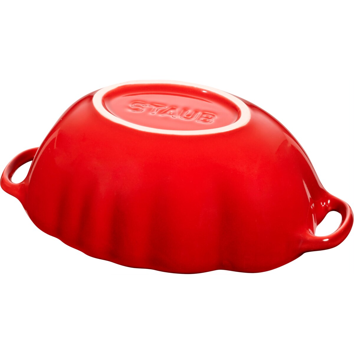 Mini Cocotte ceramiczny owalny pomidor Staub - 500 ml, Czerwony