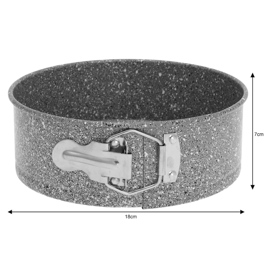 Tortownica blaszana okrągła 18cm Non-stick nieprzywierająca KLAUSBERG