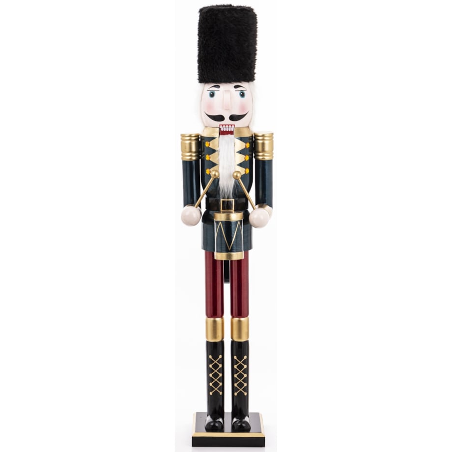 Duża figurka Dziadek do Orzechów w czapce 148 cm