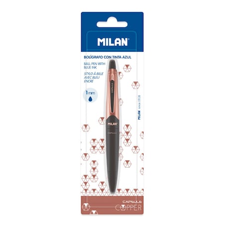 DŁUGOPIS CAPSULE COPPER CZARNY 1 SZT. BL