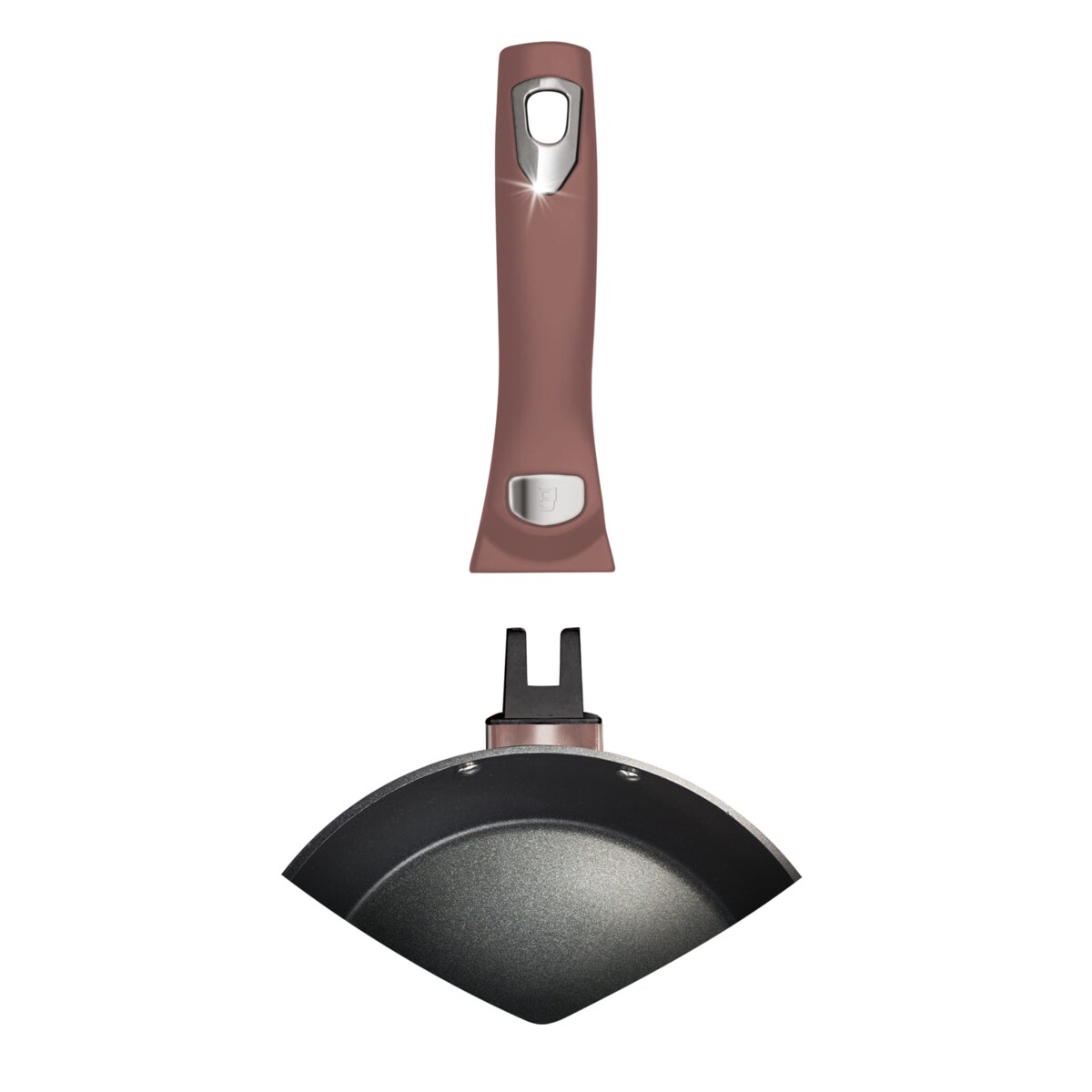 Zestaw 3 patelni z powłoką granitowąch 20/24/28cm BERLINGER HAUS Metallic i-Rose