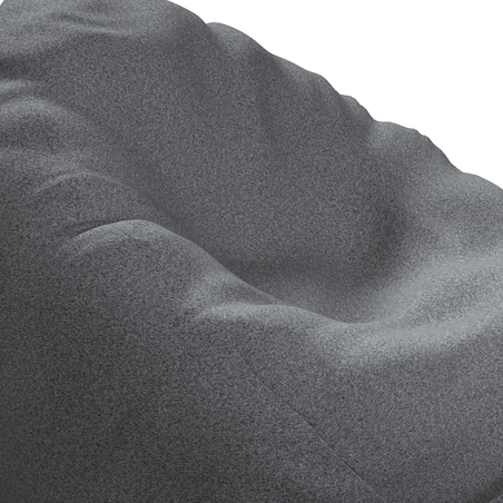 Worek do siedzenia, ciemno szary melanż, Ø50 x 85 cm, Amsterdam