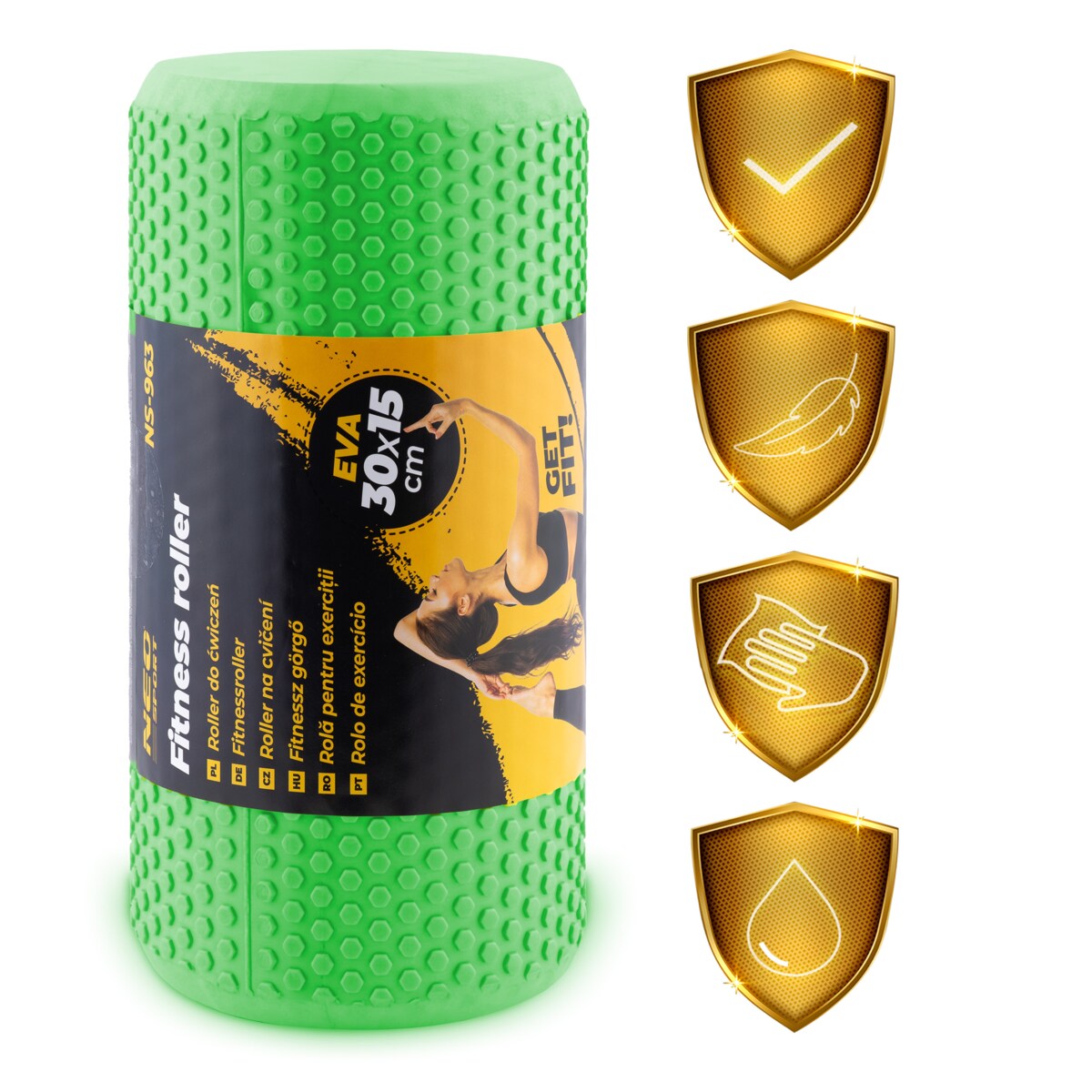 Roller do masażu ćwiczeń Neo-Sport NS-963