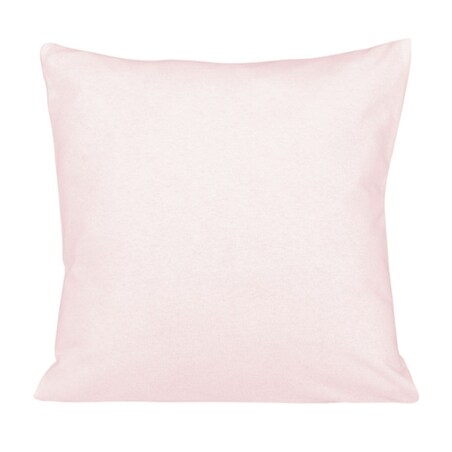 Poszewka jersey 40x40 kolor róż kwarcowy