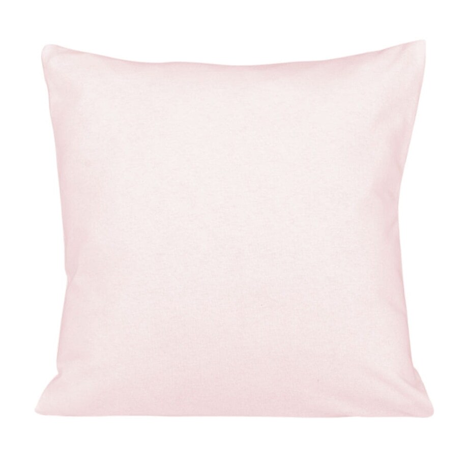 Poszewka jersey 40x40 kolor róż kwarcowy
