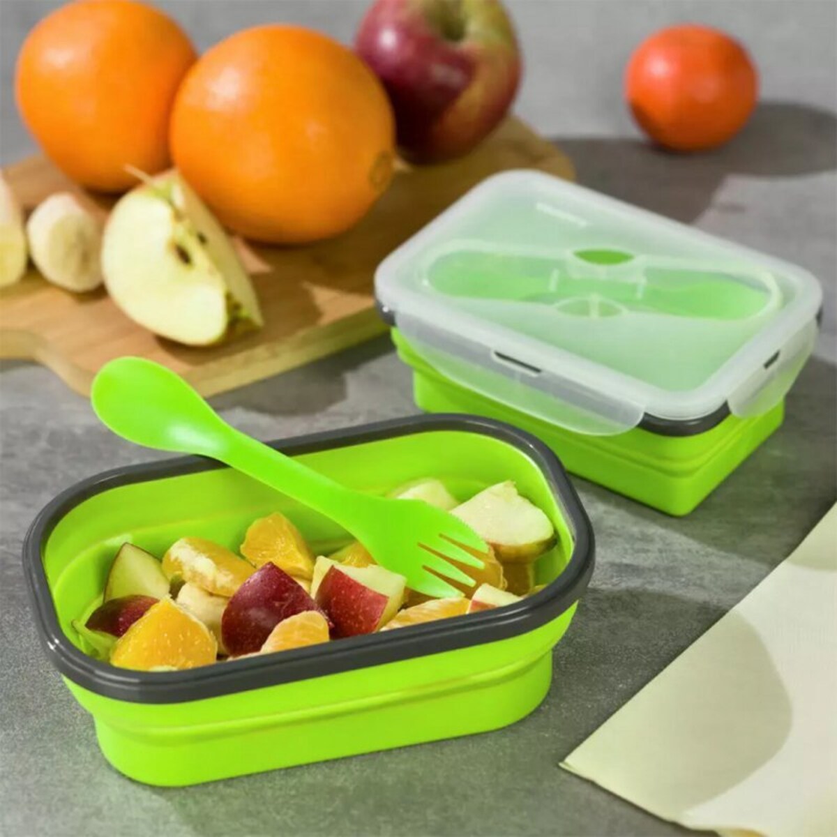 Silikonowy Składany Lunch Box Klausberg Kb-7021