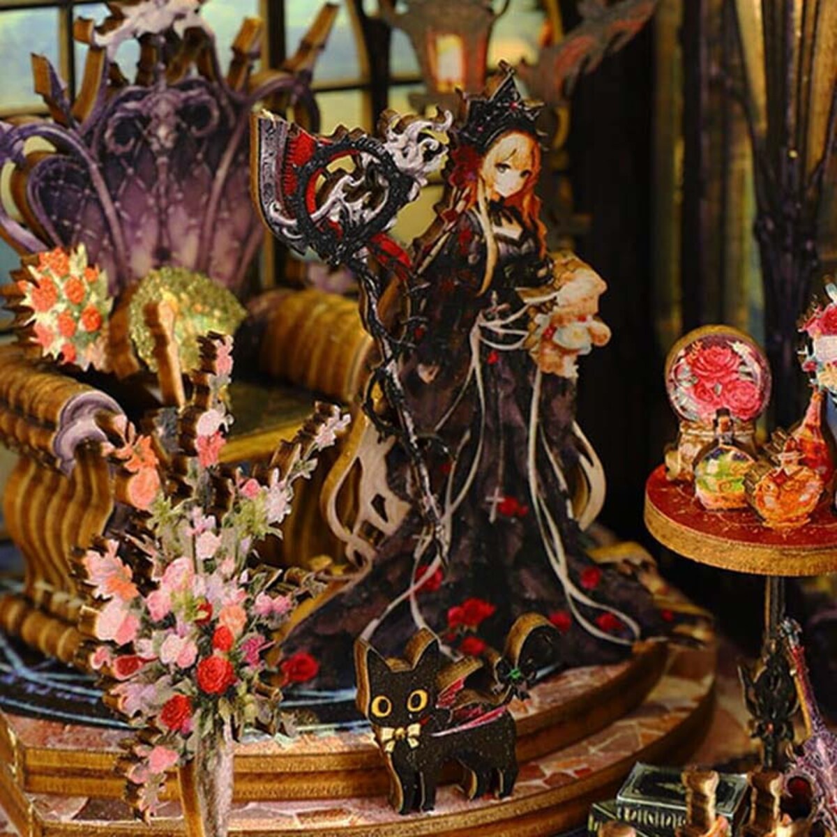 Miniaturowy domek Book Nook - Prawa czarodziejskiej nocy