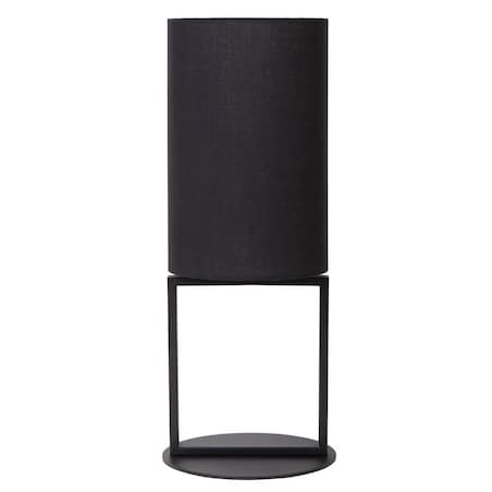 Stołowa lampa z abażurem Herman 30562/81/30 Lucide tuba czarny