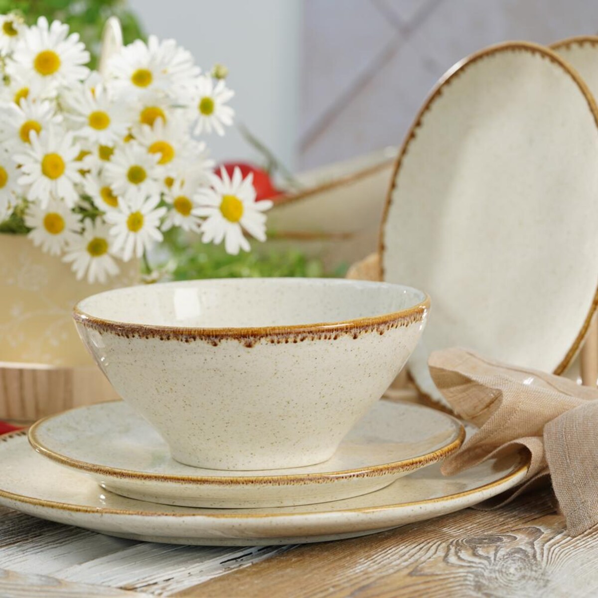 VILLA ITALIA Miska na zupę ceramiczna 17 cm RUSTICO