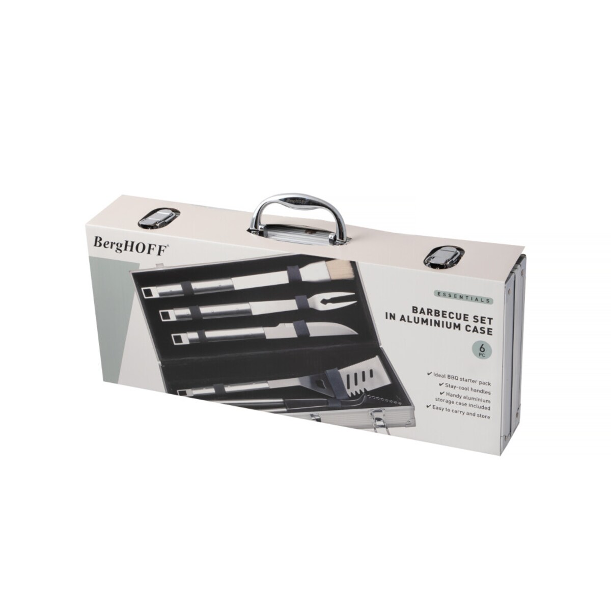 Zestaw akcesoria przybory do grillowania w walizce CUBO 6 el BergHOFF