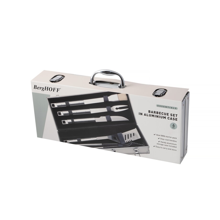 Zestaw akcesoria przybory do grillowania w walizce CUBO 6 el BergHOFF