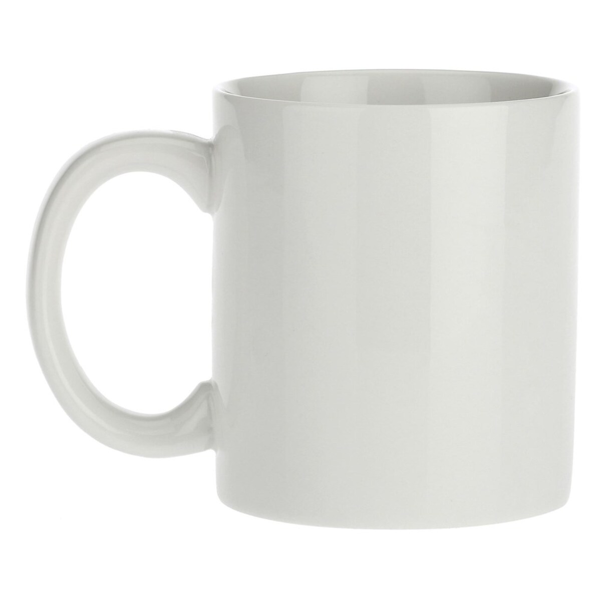 Zestaw 6 kubków z uchwytem Corte - Biały, 350 ml