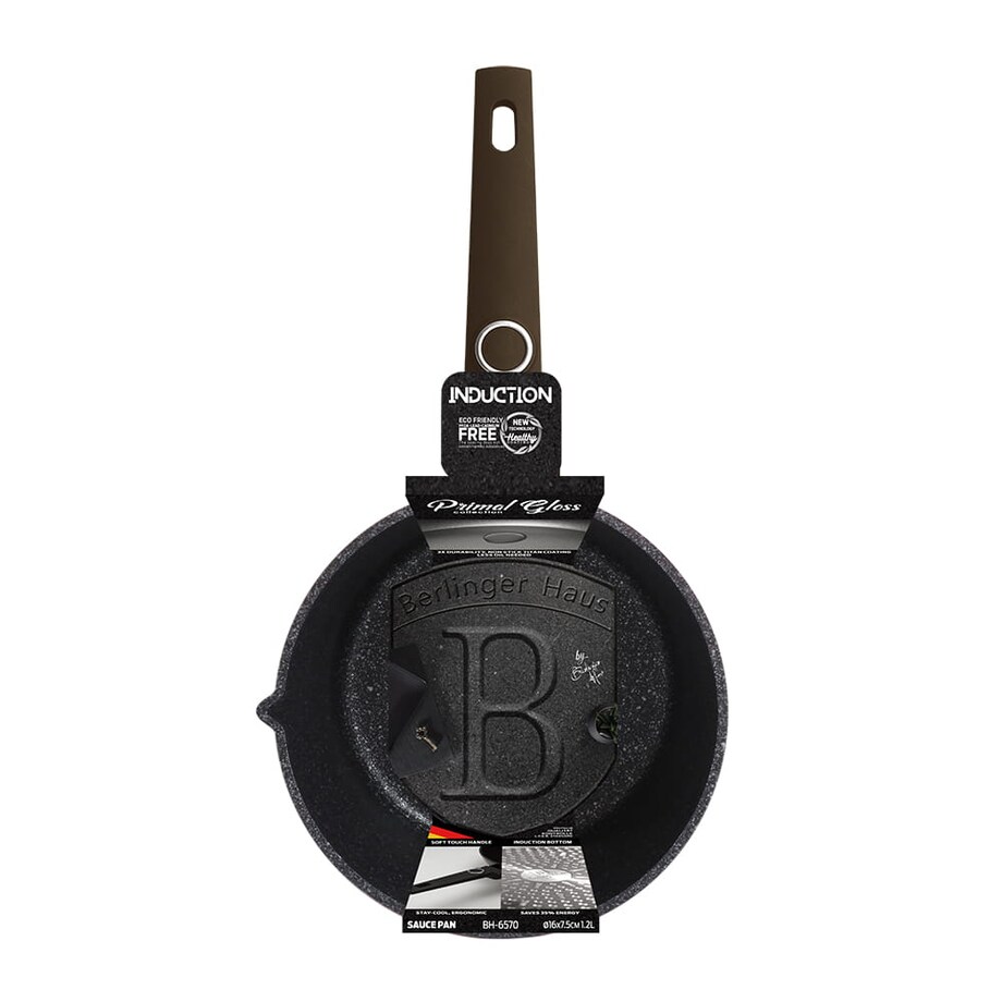 Rondel z dzióbkiem 1,2L lśniący czarny Berlinger Haus BH-6570