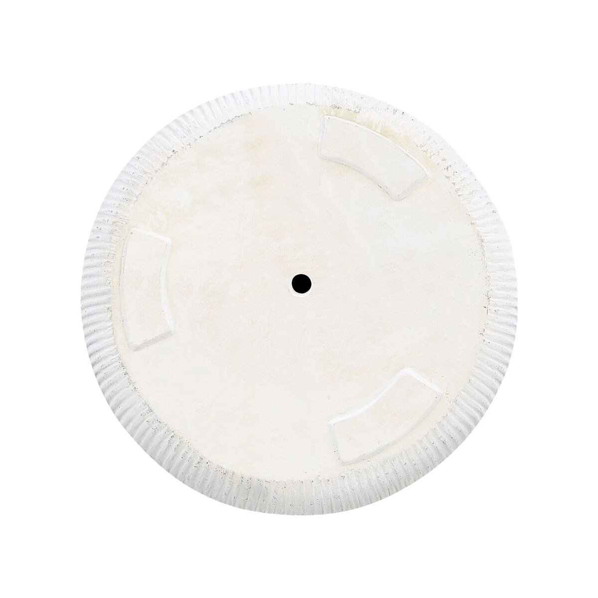 Doniczka okrągła ⌀ 45 cm złamana biel OREOI