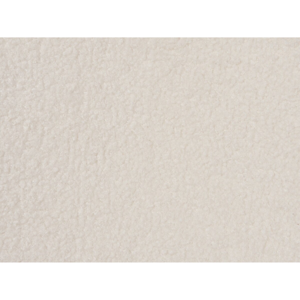 Zestaw 2 krzeseł barowych boucle biały LUANA