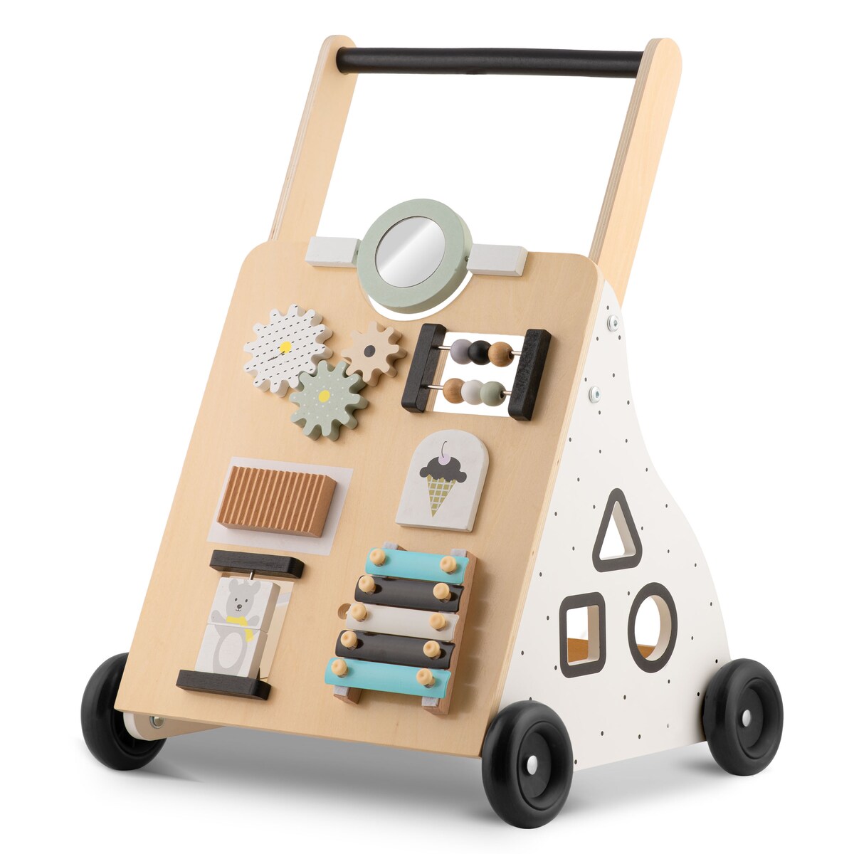 Chodzik pchacz edukacyjny warsztat tablica kredowa Ricokids