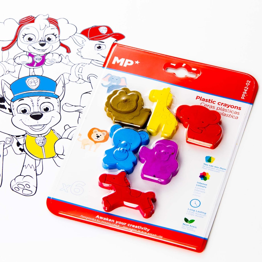 Kredki Dla Dzieci Pierwsze Kredki Dla Dziecka Misie 6 Sztuk