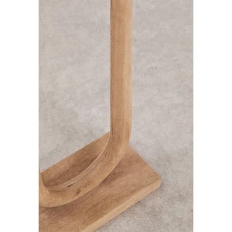 Lampa podłogowa z drewna mango Tiberia 175 cm