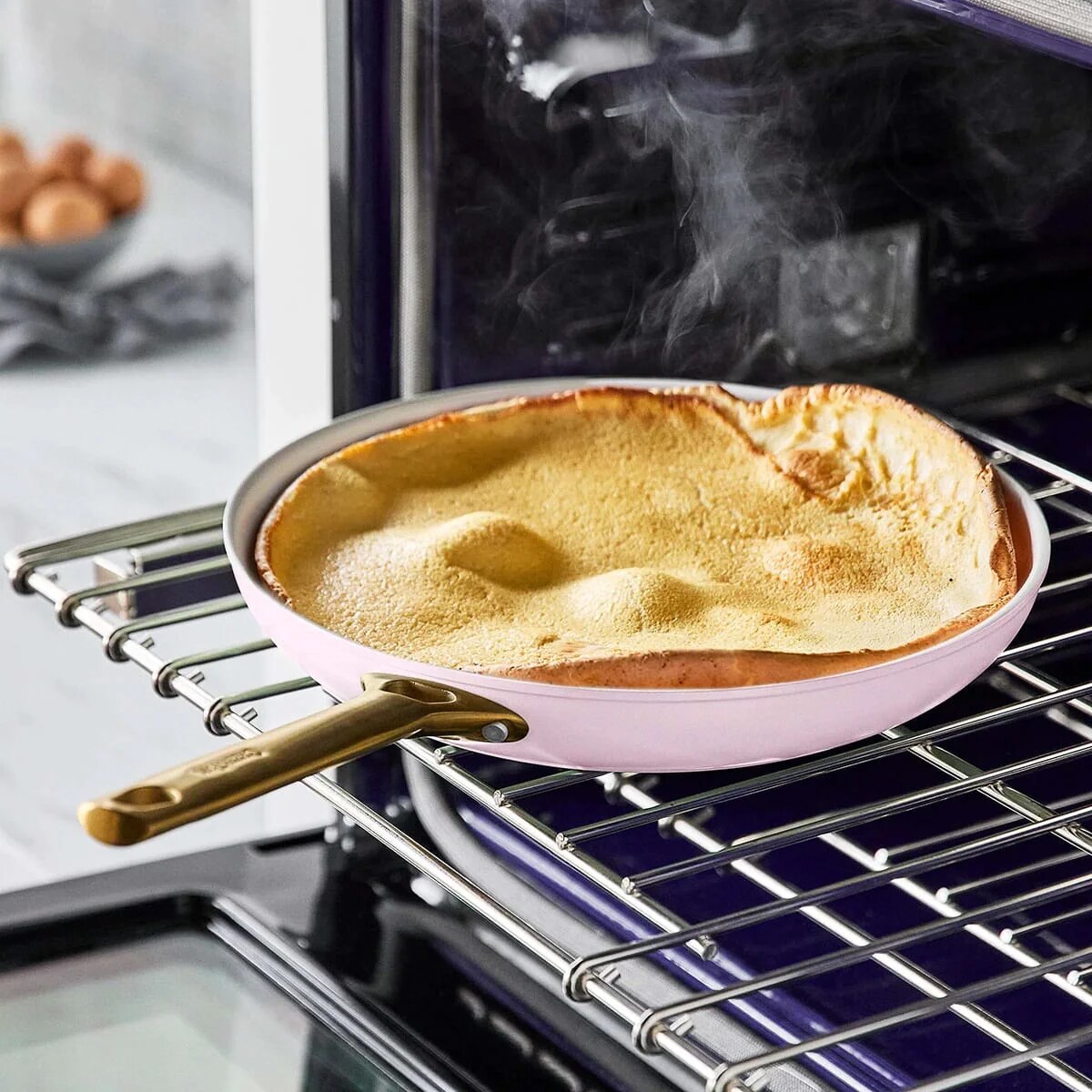 Zestaw garnków i patelni PADOVA Pink - 10 elementów / GreenPan