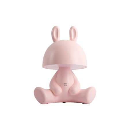 Lampka nocna LED 27x17x22 cm CONIGLIETTO różowa