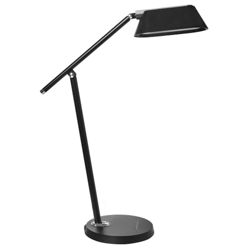 Lampa biurkowa LED LEONIS Ze ściemniaczem Czarny