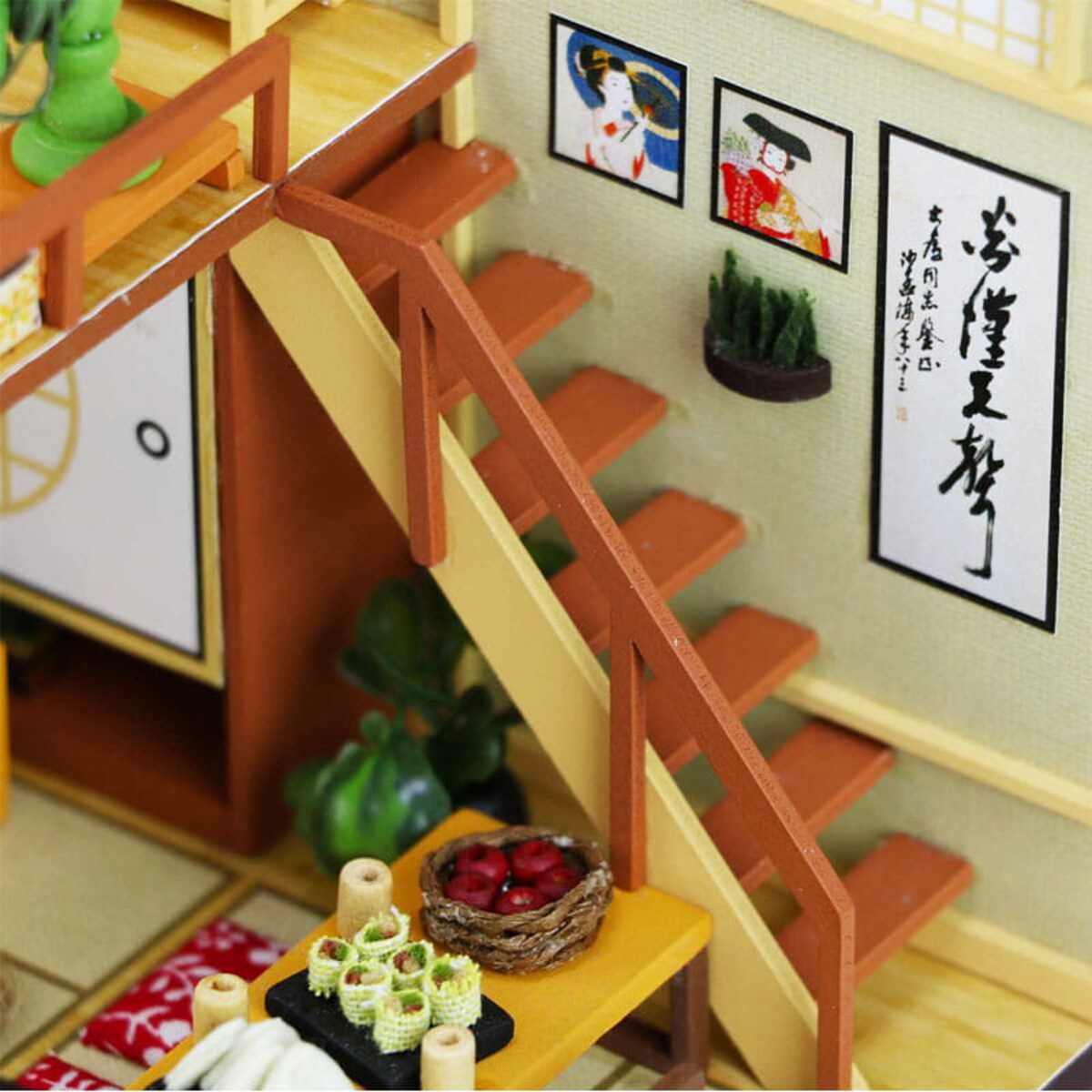 Miniaturowy domek DIY - Matcha na tatami