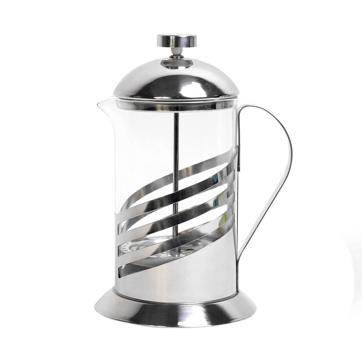 Zaparzacz szklany do herbaty kawy 350ml tłokowy french press KAMILLE