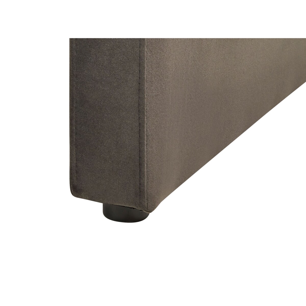 Sofa welurowa grafitowa szara MAUNU