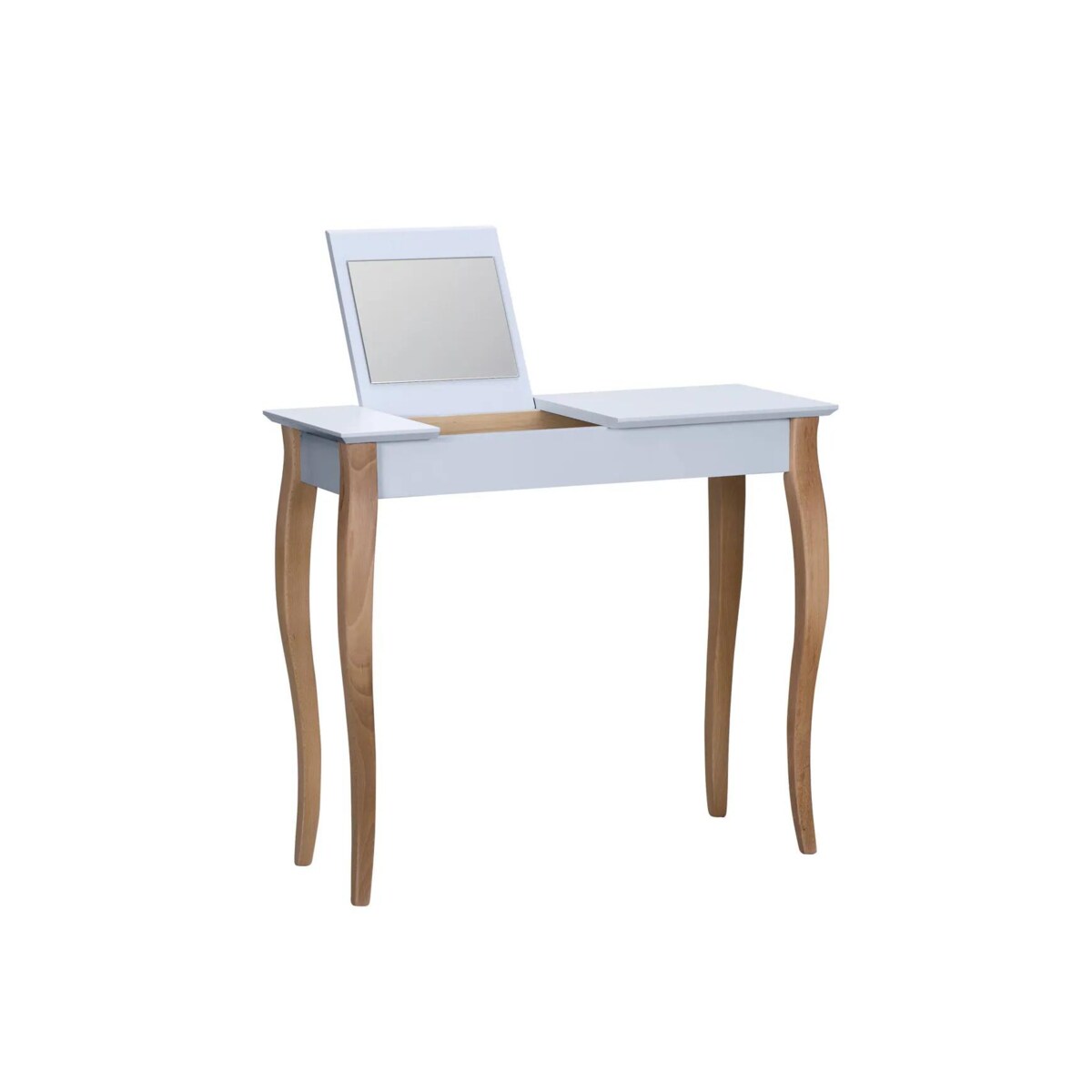 Toaletka z lustrem LILLO 85 cm jasnoszara