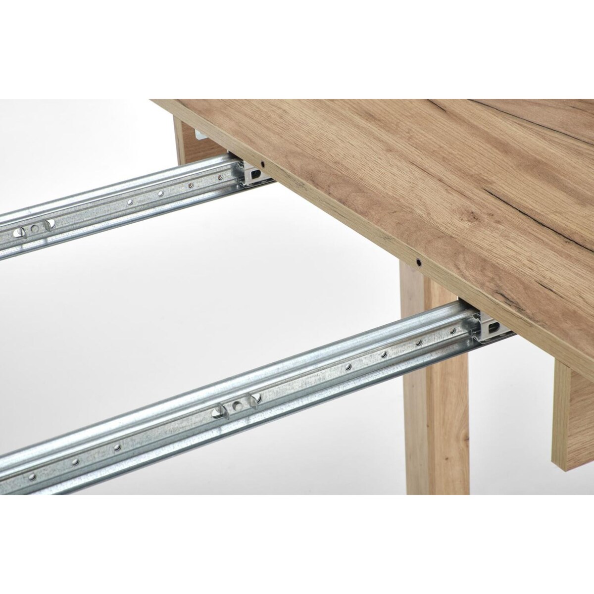 STÓŁ ROZKŁADANY Nigo dąb craft OKRĄGŁY BLAT 102x76 cm