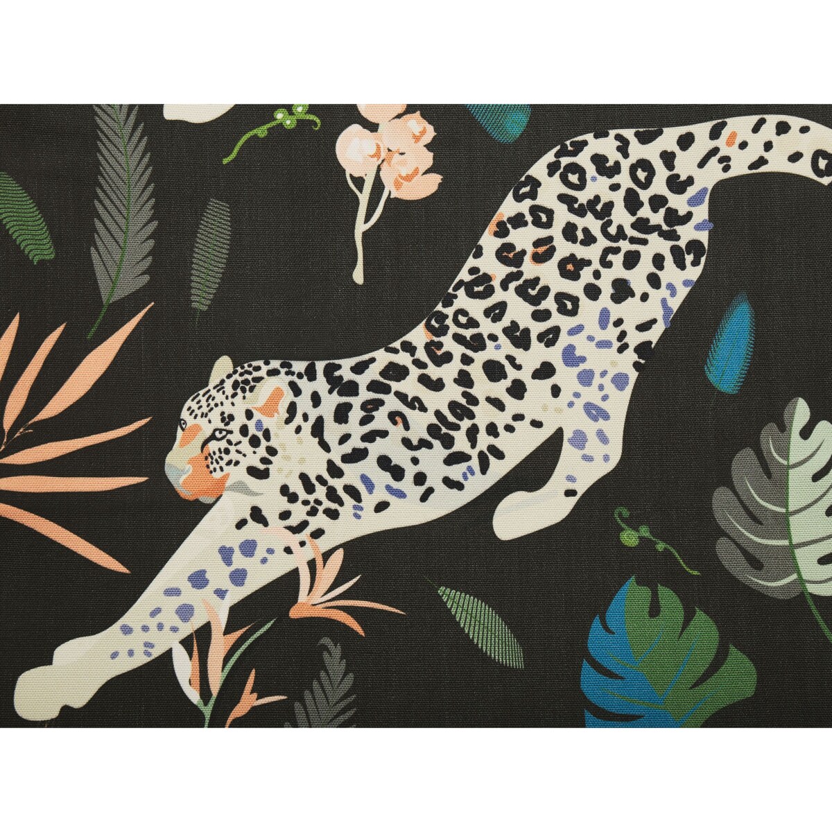 Zestaw 2 tkanin leżakowych wzór w gepardy ANZIO / AVELLINO