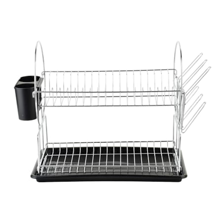Dwupiętrowy ociekacz na naczynia BASIC KITCHEN