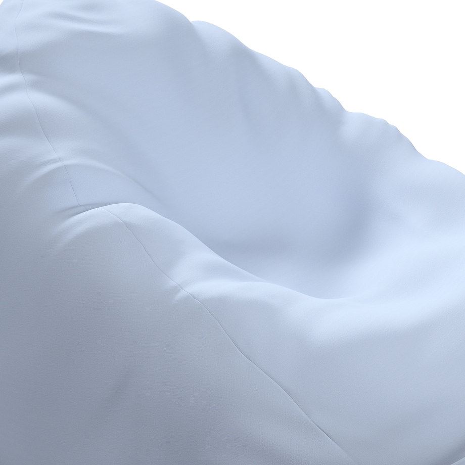 Worek do siedzenia Bowli, pastelowy niebieski, Ø50 x 85 cm, Happiness