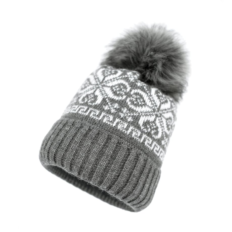 Czapka Grudniowy Poranek Szara Szary, Uniwersalny