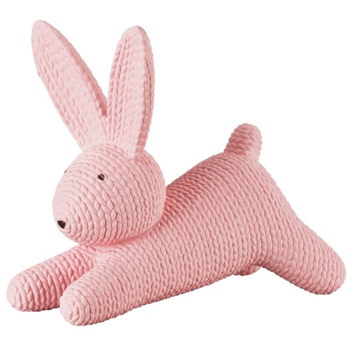 Rabbits - Zając porcelanowy różowy 12 cm