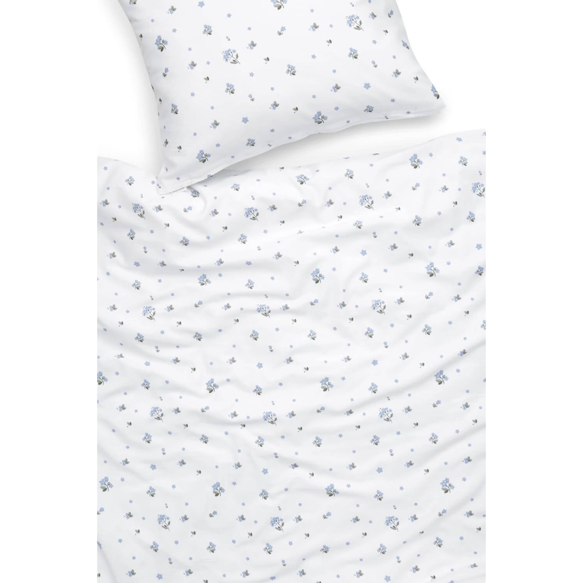Pościel Niezapominajki - 220 x 200 cm + 50 x 70 cm (2 szt)