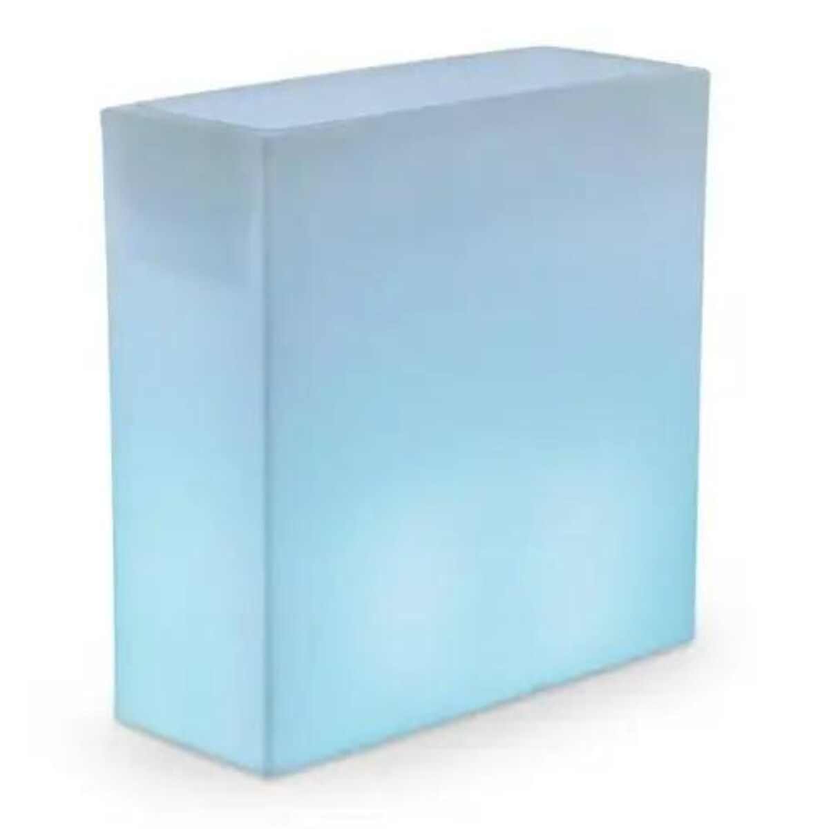 Podświetlana donica ogrodowa Junco LUMJN080SSNW King Home IP65 kostka biała