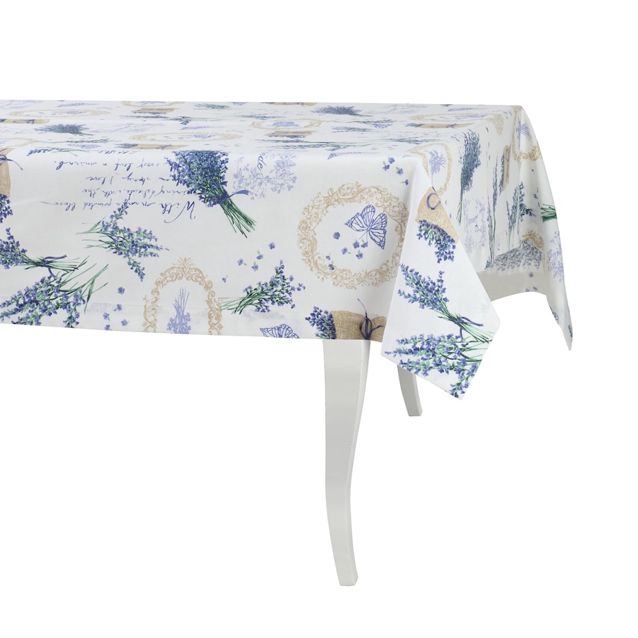 Obrus z motywem lawendy Lavender – 130 × 250 cm