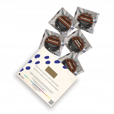 Mały zestaw 5 kaw smakowych mielonych THANK YOU drobny upominek prezent podziękowanie dla kobiety faceta kolegi koleżanki mamy taty żony męża nauczyciela wychowawcy