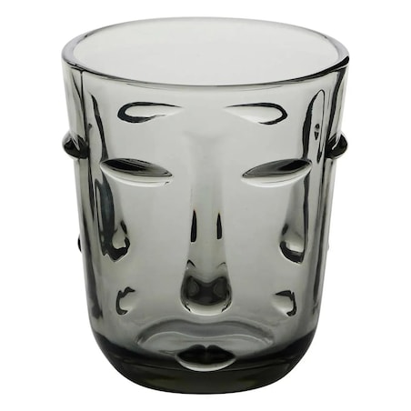 Komplet 6 szklanek szarych Visage 300 ml