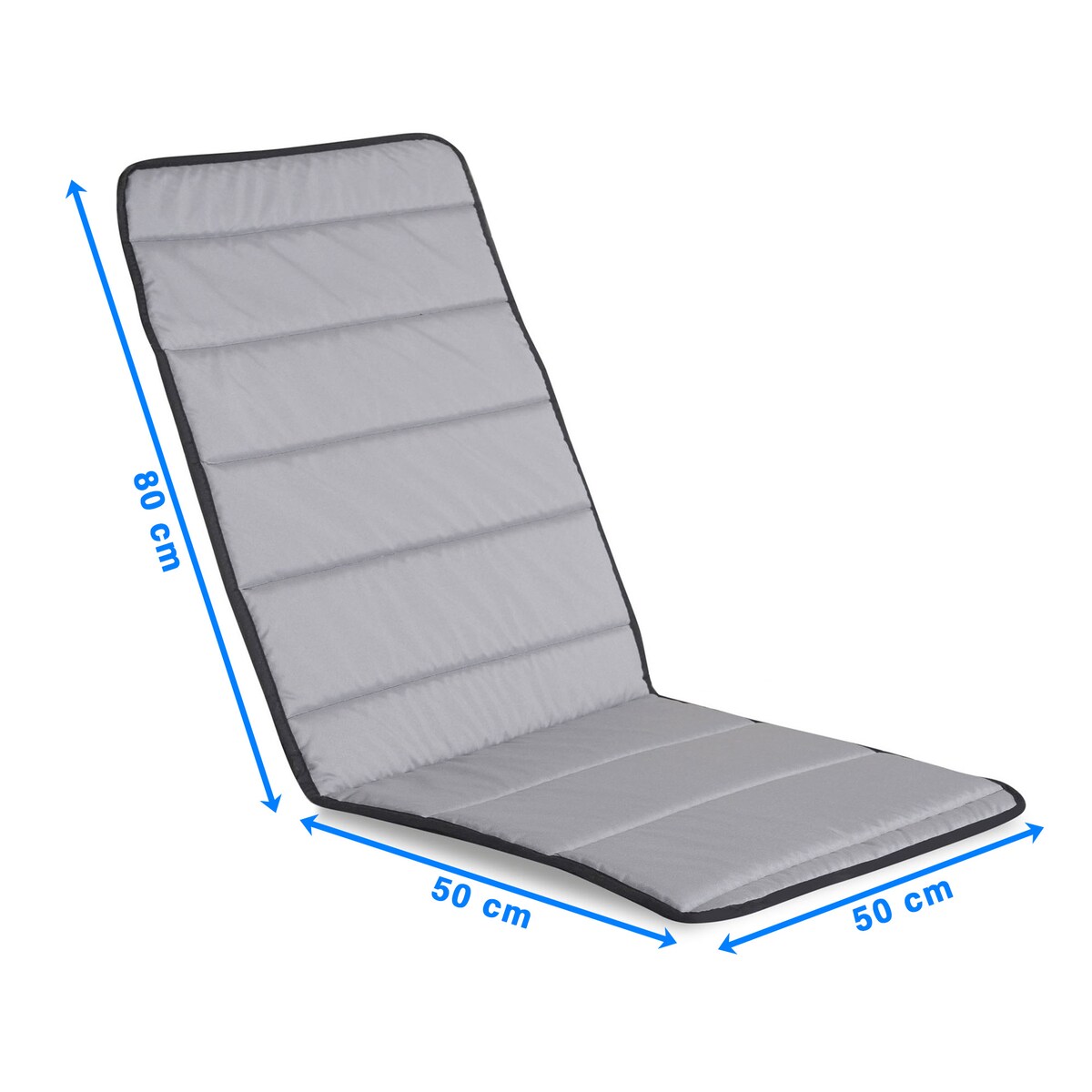 Poduszka Pikowana Z Pianki Wodoodporna Na Ławkę Krzesło Leżak 50X50X80 Cm