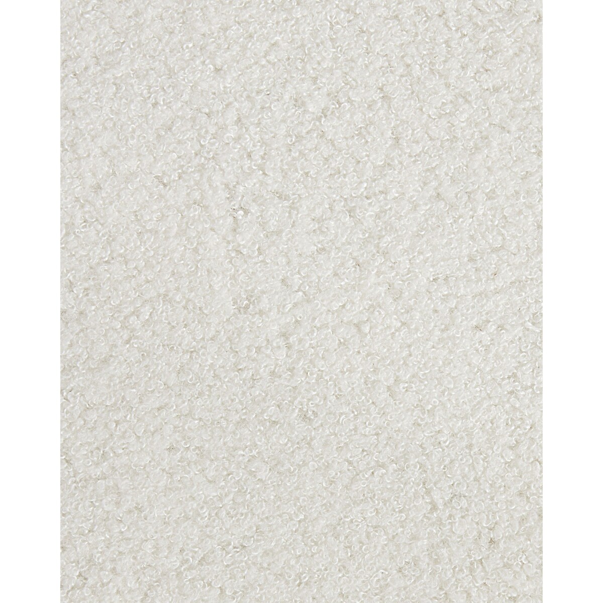 Zestaw 2 krzeseł do jadalni ALLISON Boucle Biały