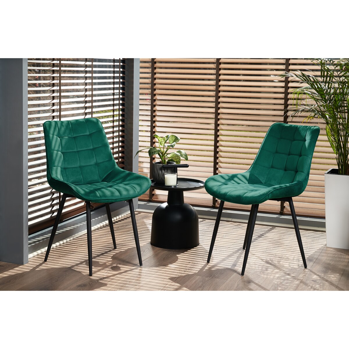 2 X Krzesło Do Jadalni Kuchni Salonu Do Jadalni Kuchni Stołu Zestaw Komplet Misty Zielone