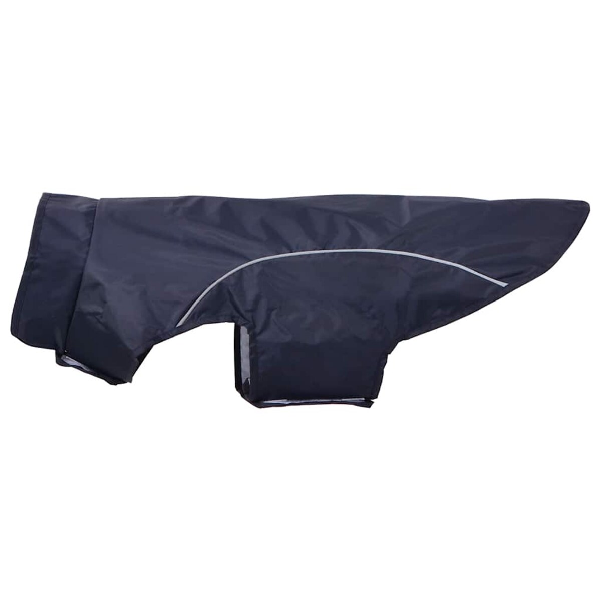 vidaXL Płaszcz przeciwdeszczowy dla psa z odblaskowymi paskami