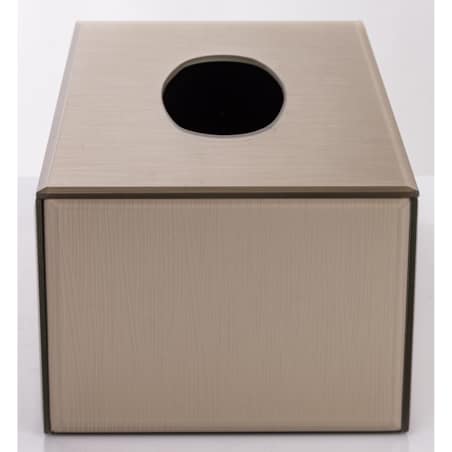 Pudełko na chusteczki 10,5x25,5x14,5 cm szklane szampańskie