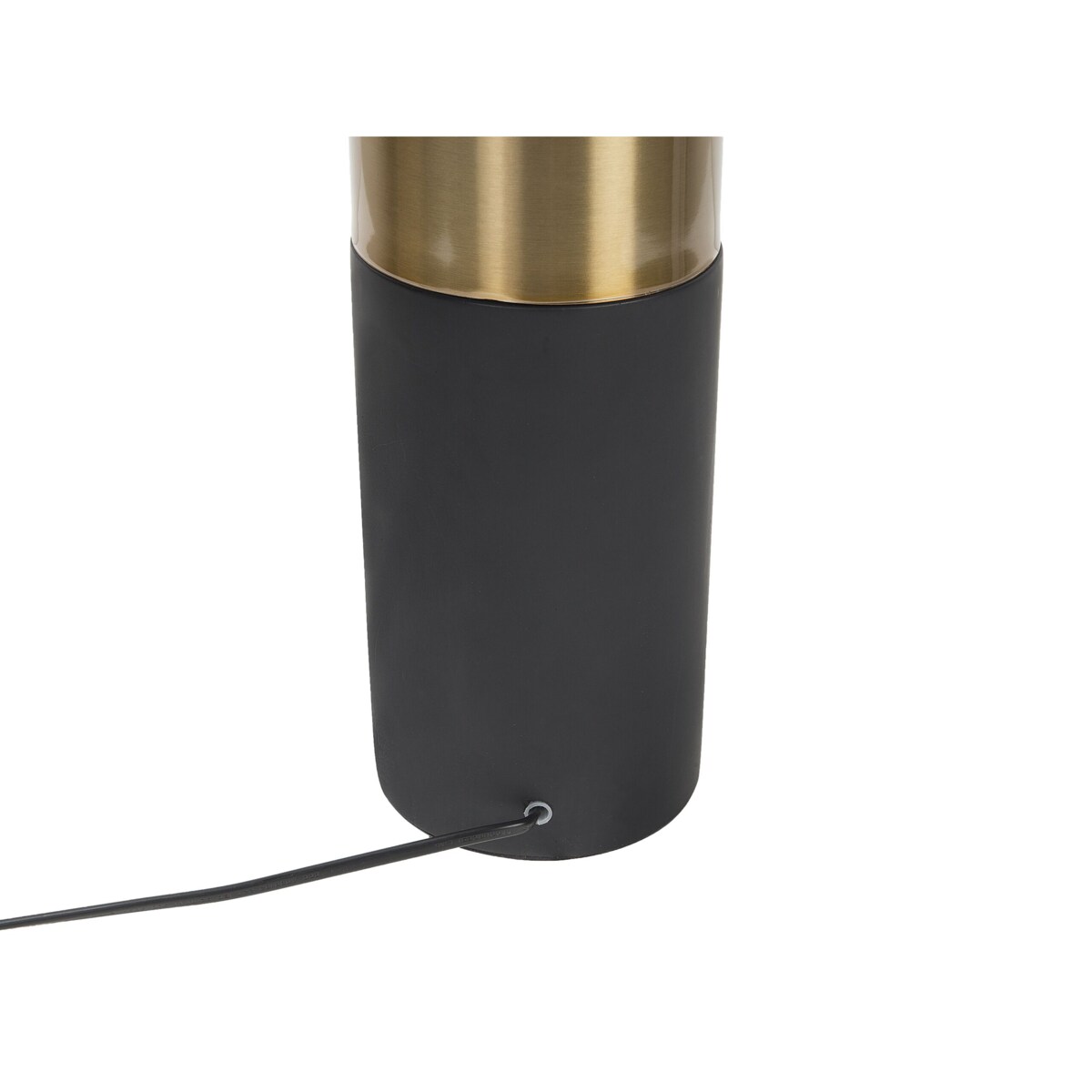 Lampka nocna metalowa szaro-złota DARLING