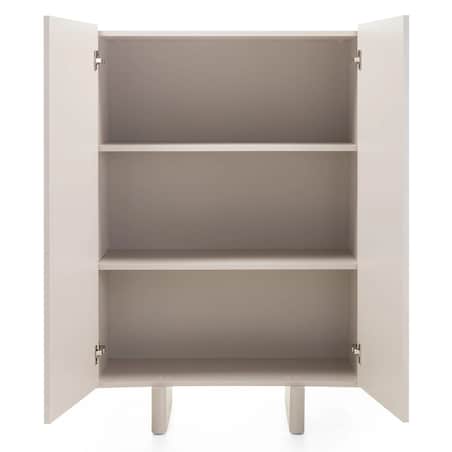Komoda 2-drzwiowa 86x184x48 cm POPS kaszmirowa