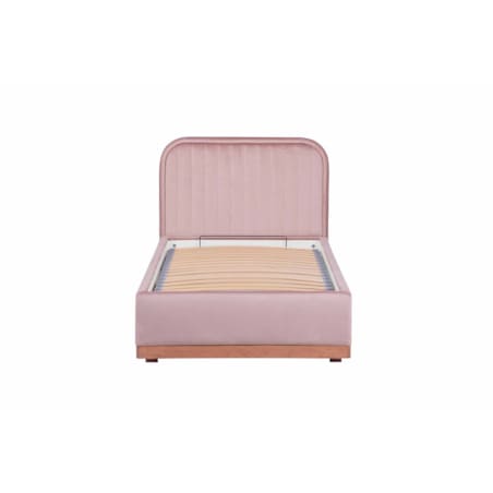 Łóżko dziecięce Delikate z pojemnikiem na pościel (90x200) w tkaninie Charles Mellow