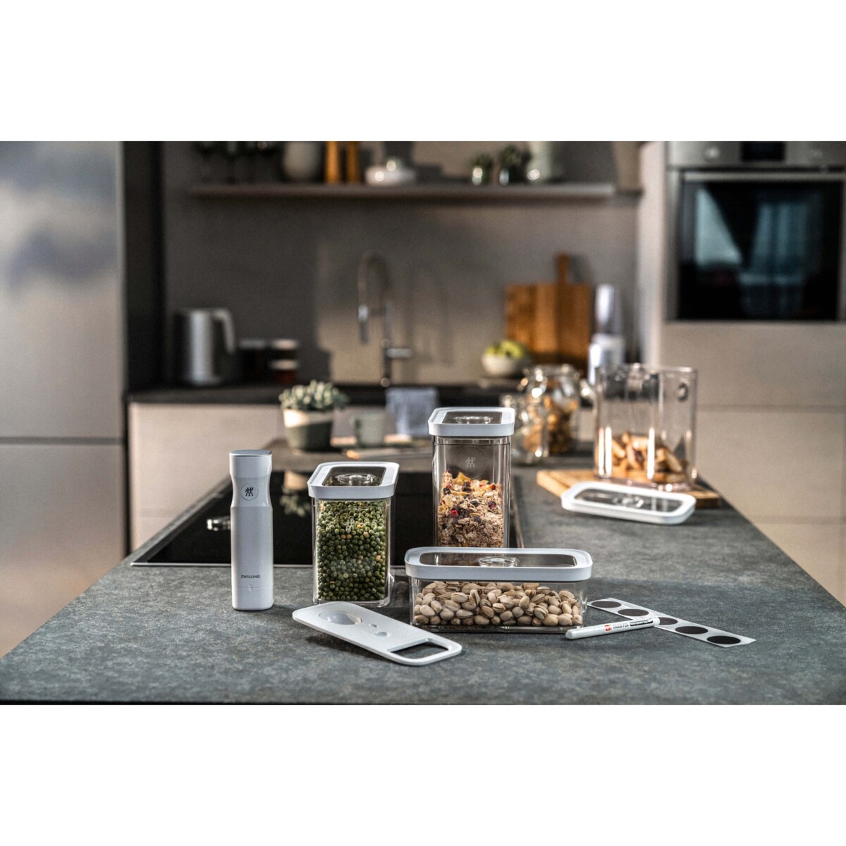 Plastikowy pojemnik 3S Zwilling Fresh & Save Cube - 1.3 ltr