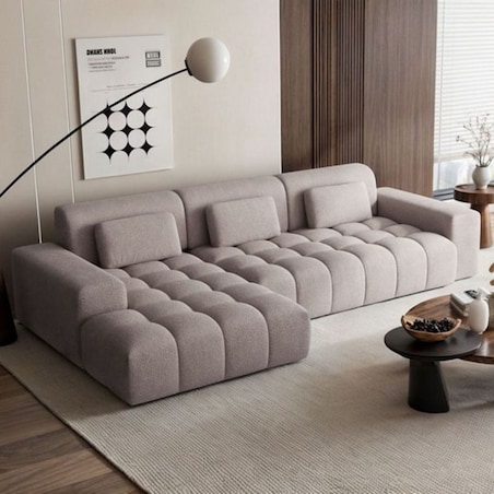 Chevi Sofa narożna - jasnoszara